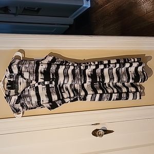 Black and White Dress